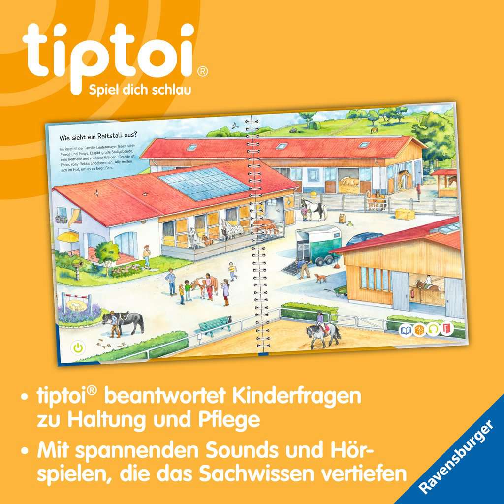 tiptoi® Wieso? Weshalb? Warum? Wir entdecken Pferde und Ponys
