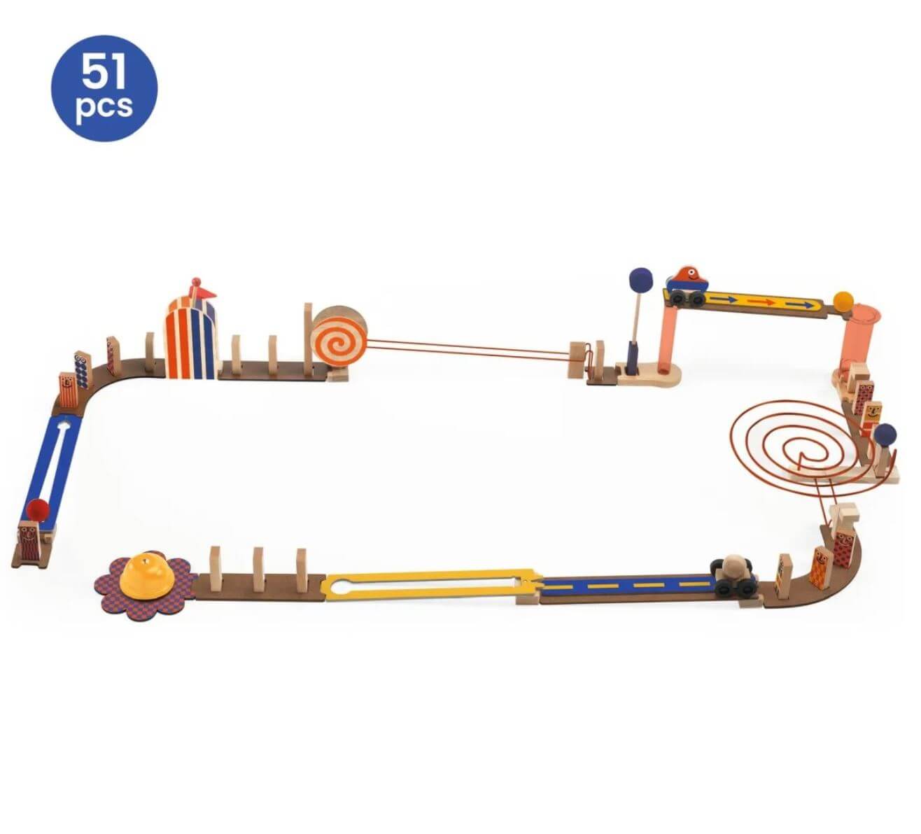 Zig & Go Junior - Racer - 51 Teile Zig & Go Junior - Racer - 51 Teile
