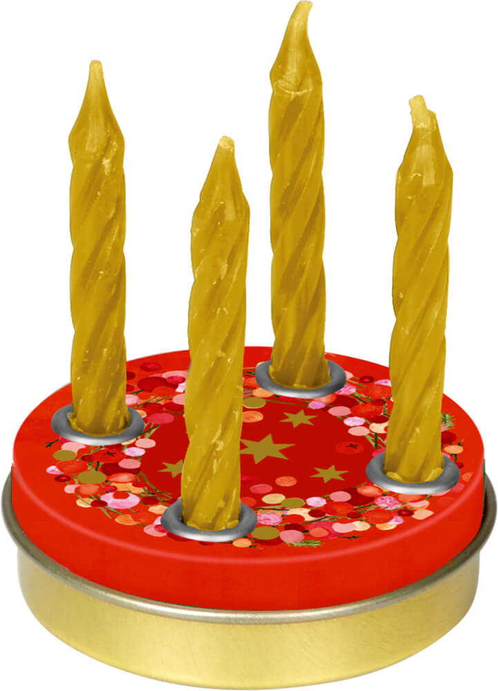 4029753221971_2 Mini-Adventskranz - Festliche Weihnachten (einzeln)