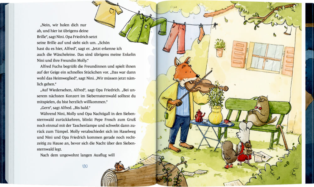 Katharina E. Volk: Gute-Nacht-Geschichten aus dem Siebensternwald