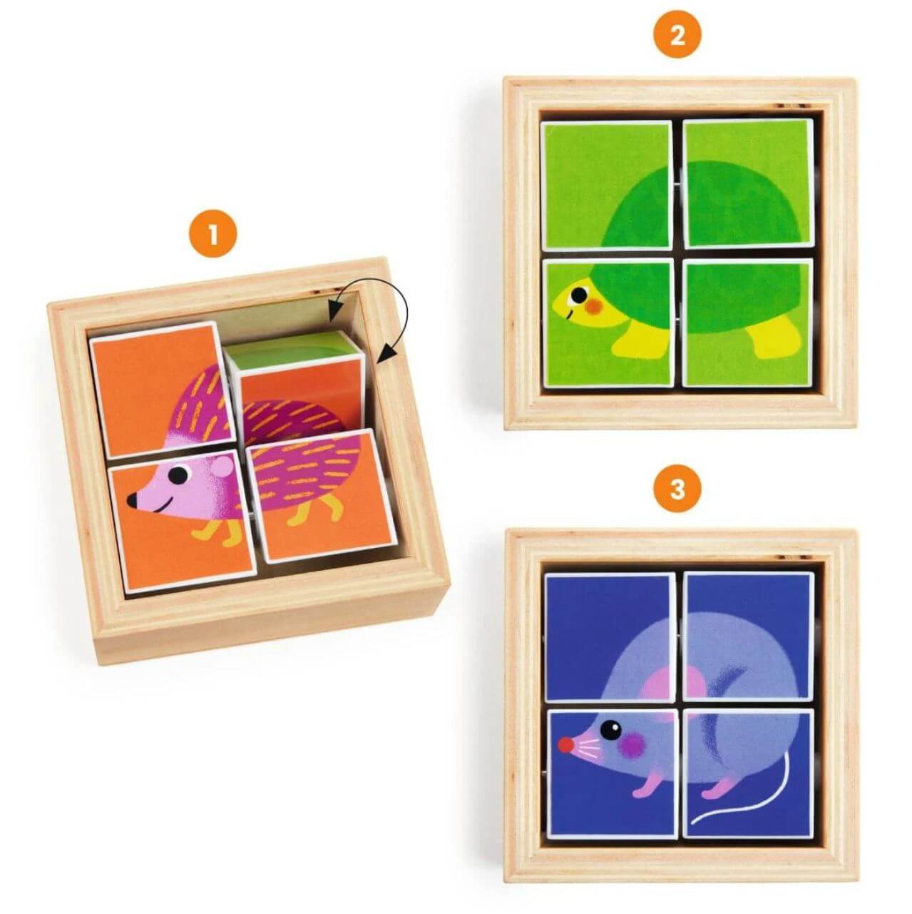 Holzpuzzle: Tournibist