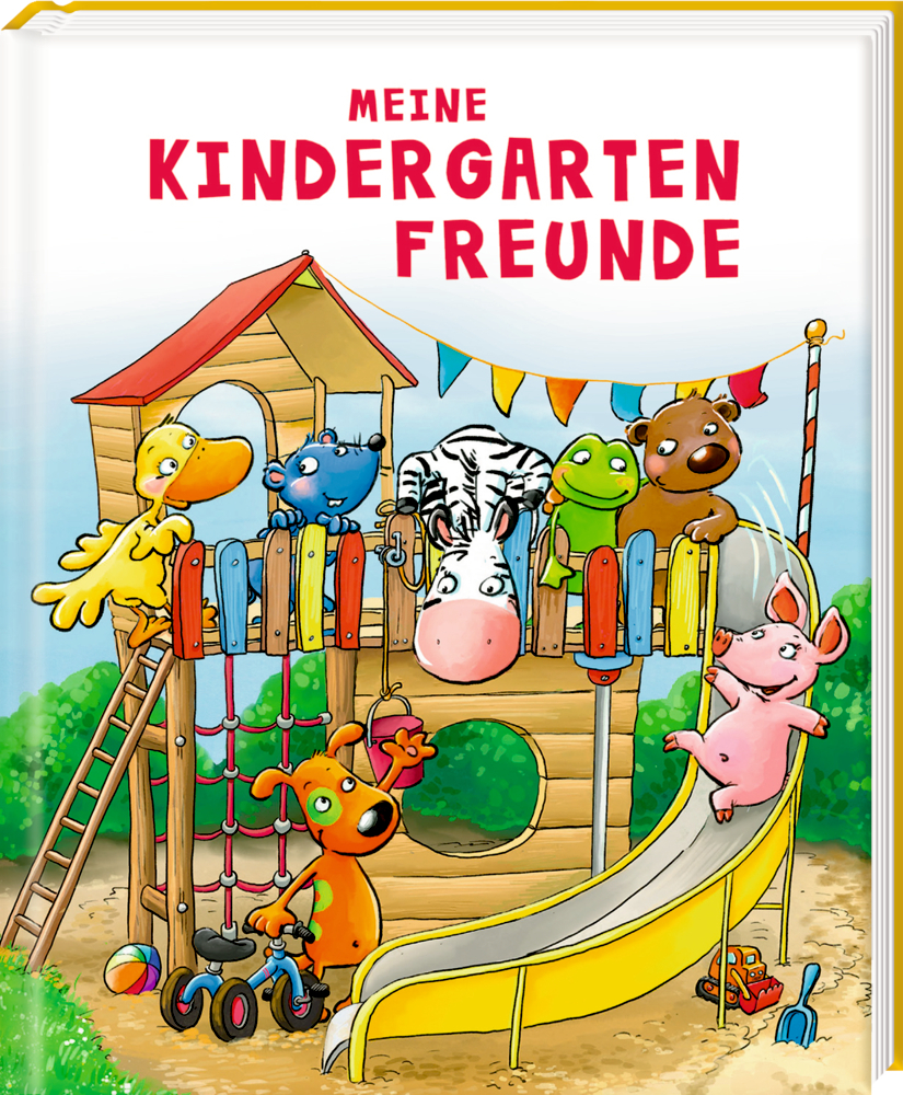 Freundebuch: Die Lieben Sieben - Meine Kindergartenfreunde