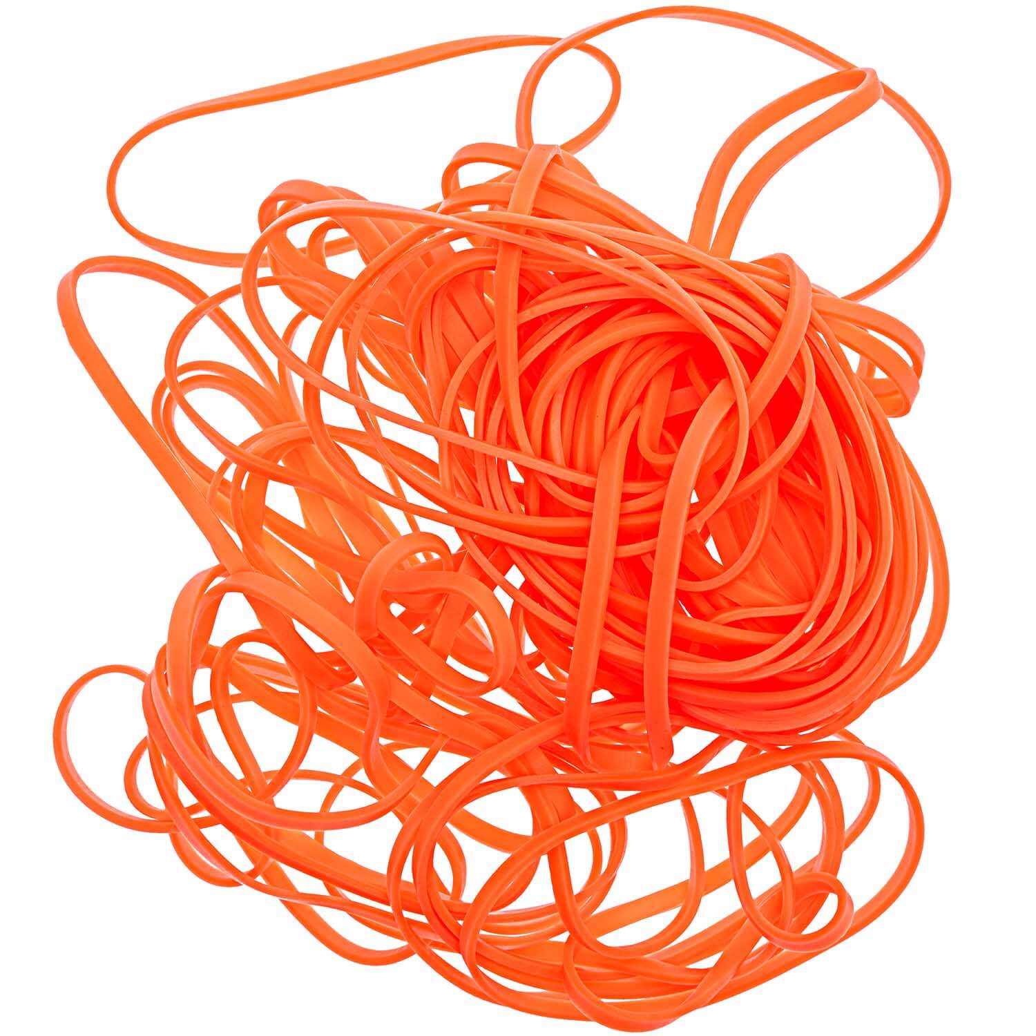 7004-45-71_1-1 Paper Poetry Gummibänder neonorange 45 g