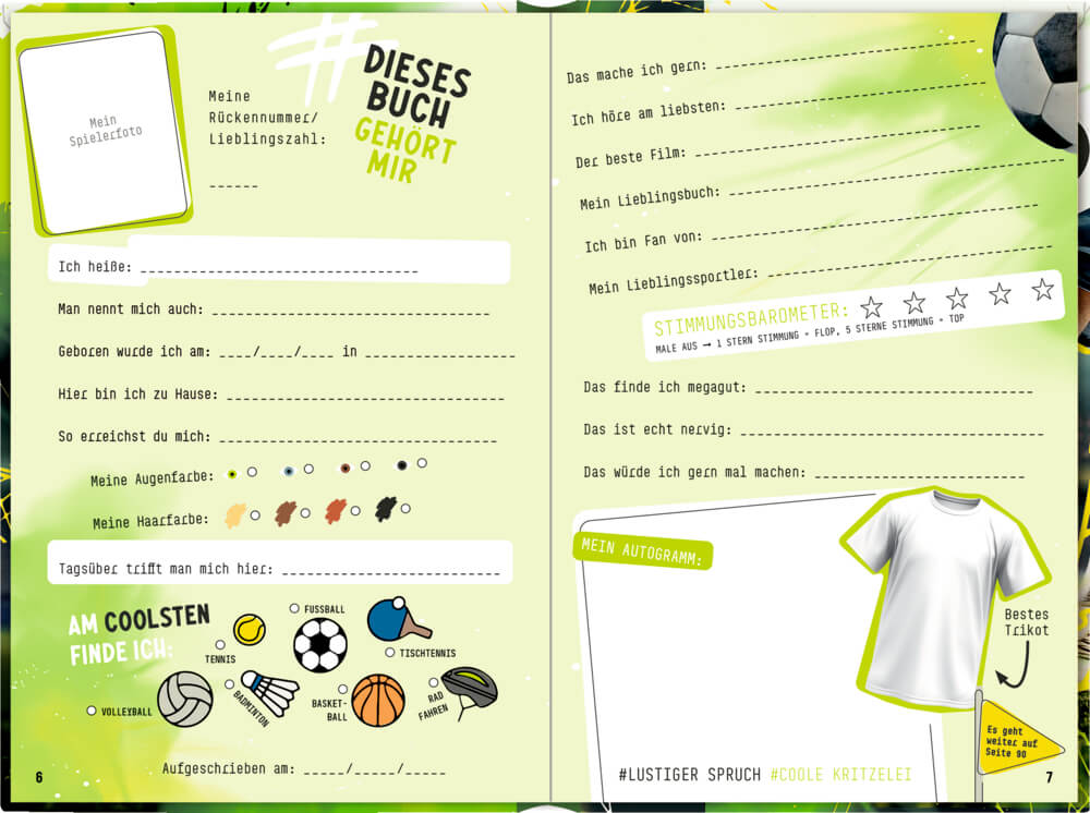 Freundebuch: Fußballmatch - Meine Freunde