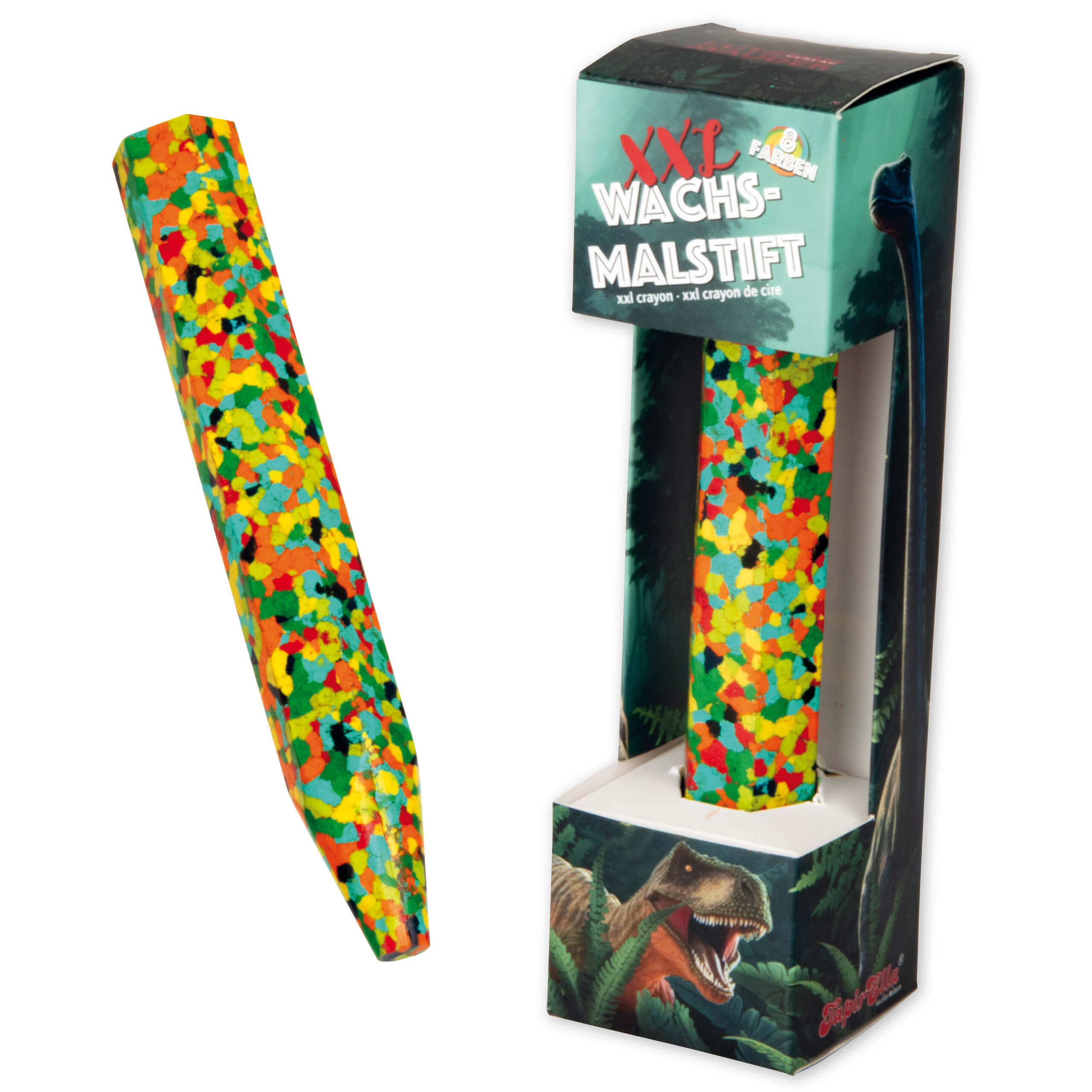 XXL Wachsmalstifte Dino