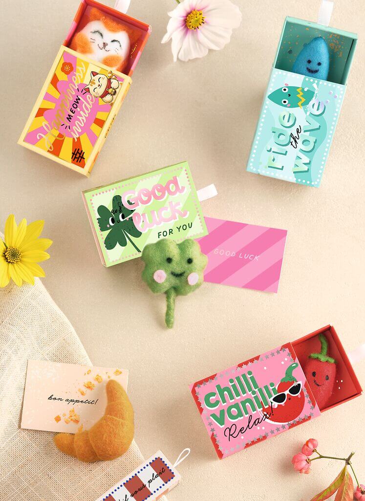 Glücksbringer mit Botschaft (einzeln)