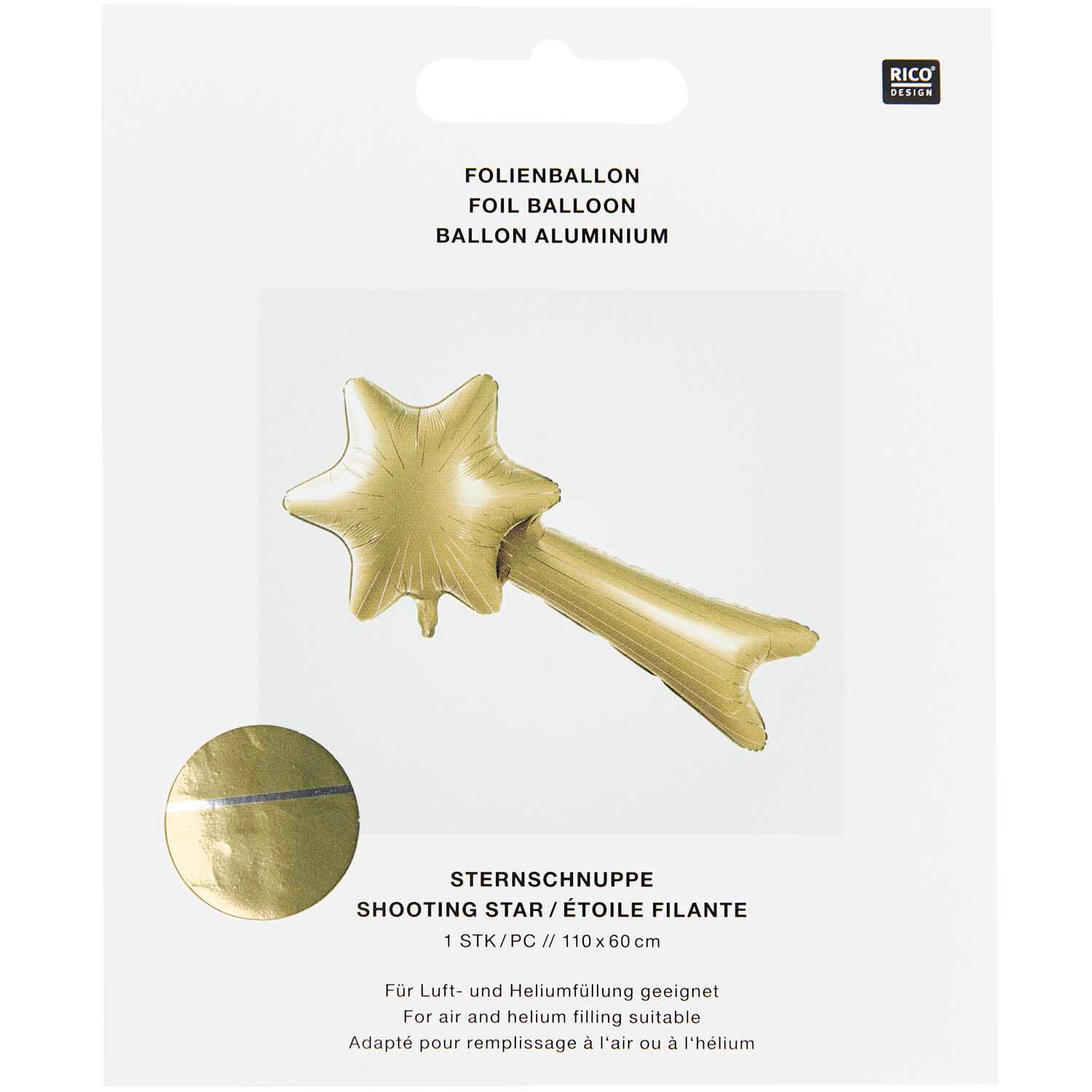 folienballon-sternschnuppe-gold-3-1 Folienballon Sternschnuppe, gold
