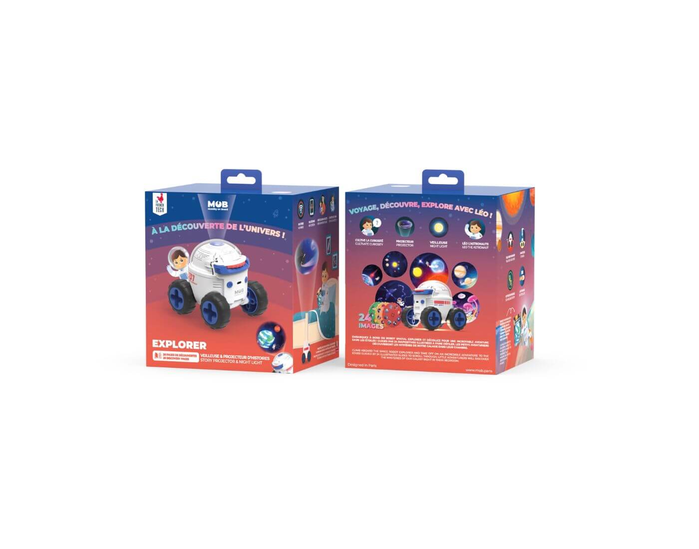 MOB Projektor Space Rover Explorer Universum