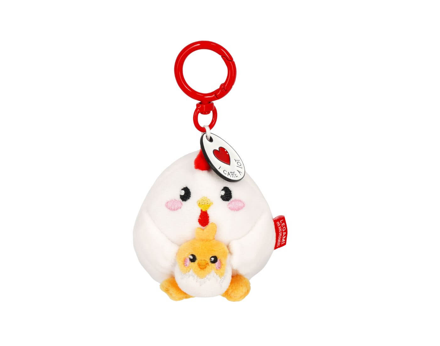 Plüsch-Schlüsselanhänger - Super Soft! - Huhn