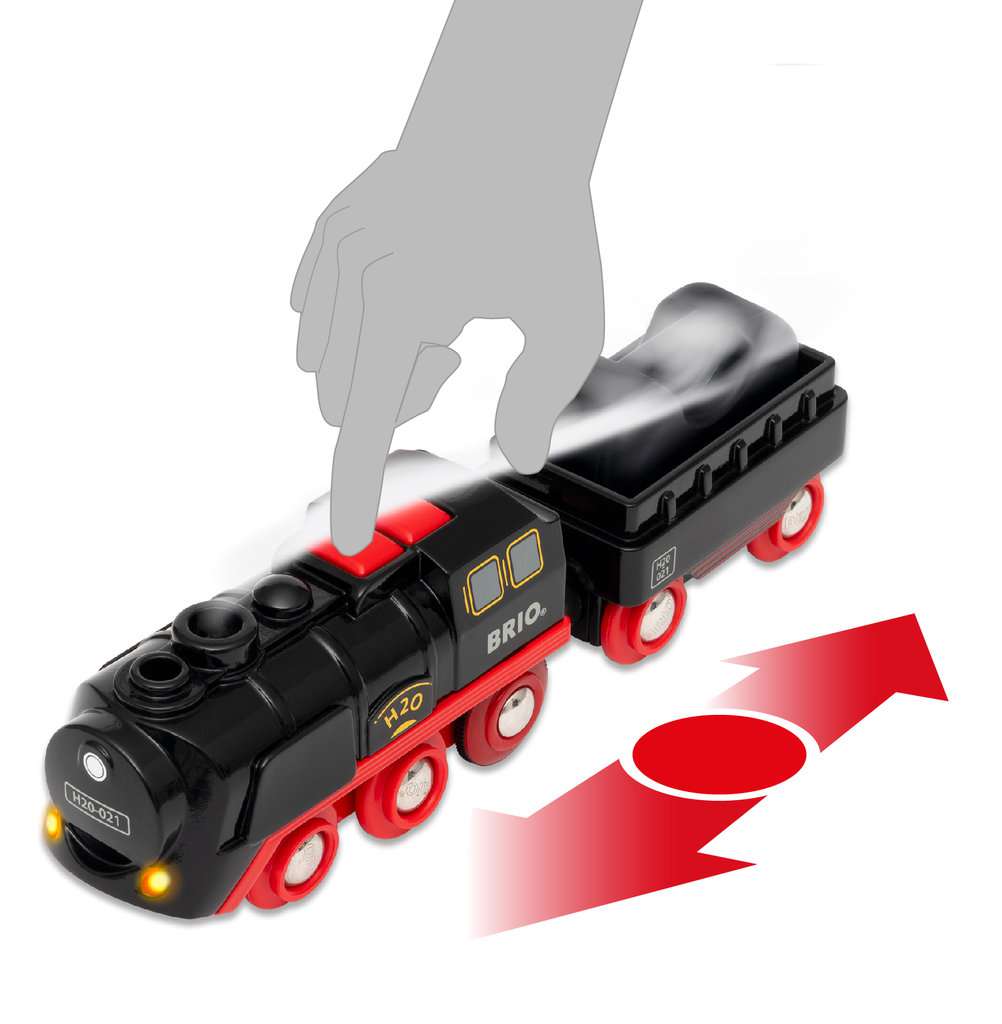 63601400_4 BRIO Batterie-Dampflok Weihnachts-Set