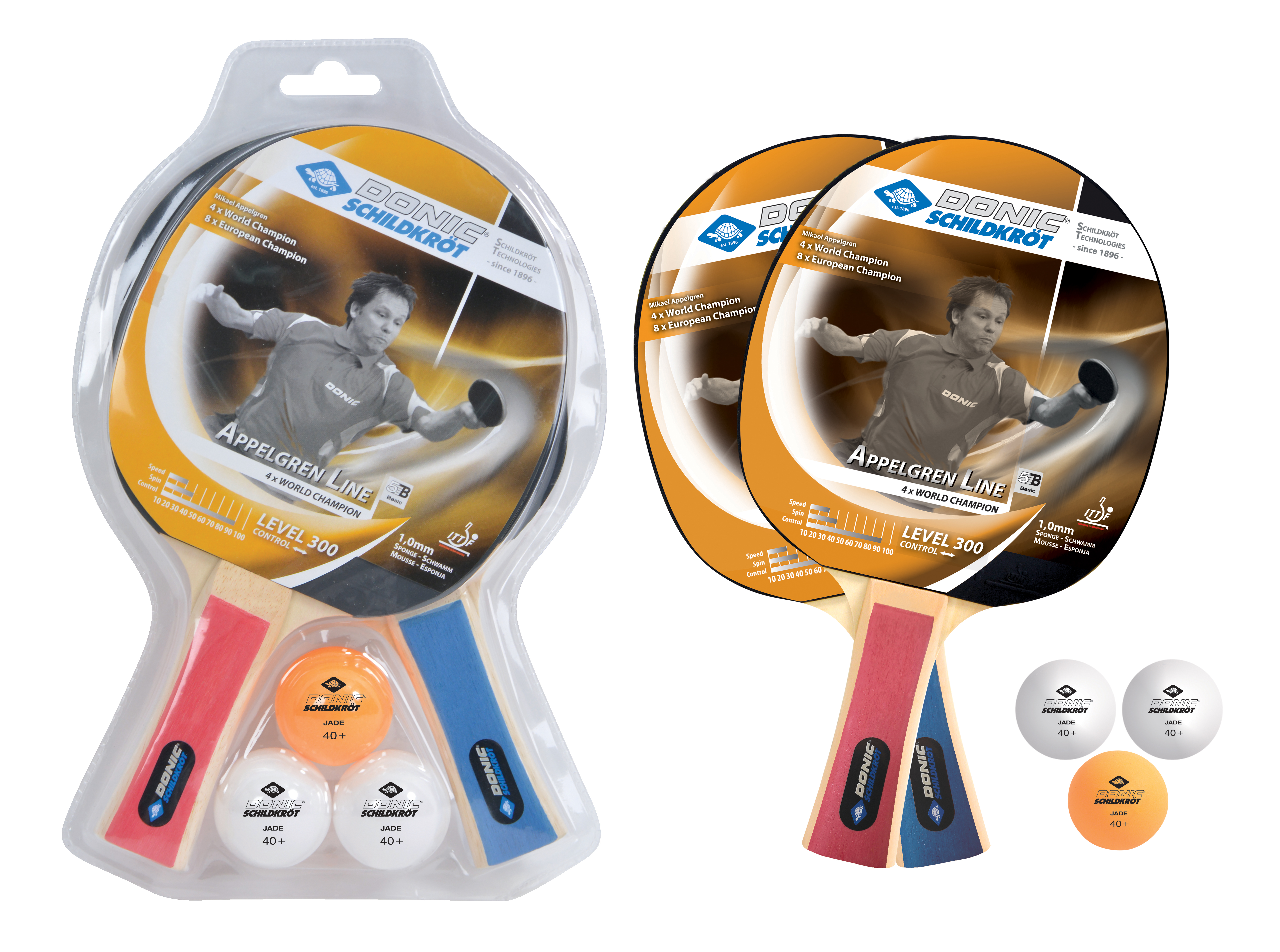 788634_Appelgren_300_2PlayerSet_1x541bPMORR3GU Tischtennis-Set Level 300