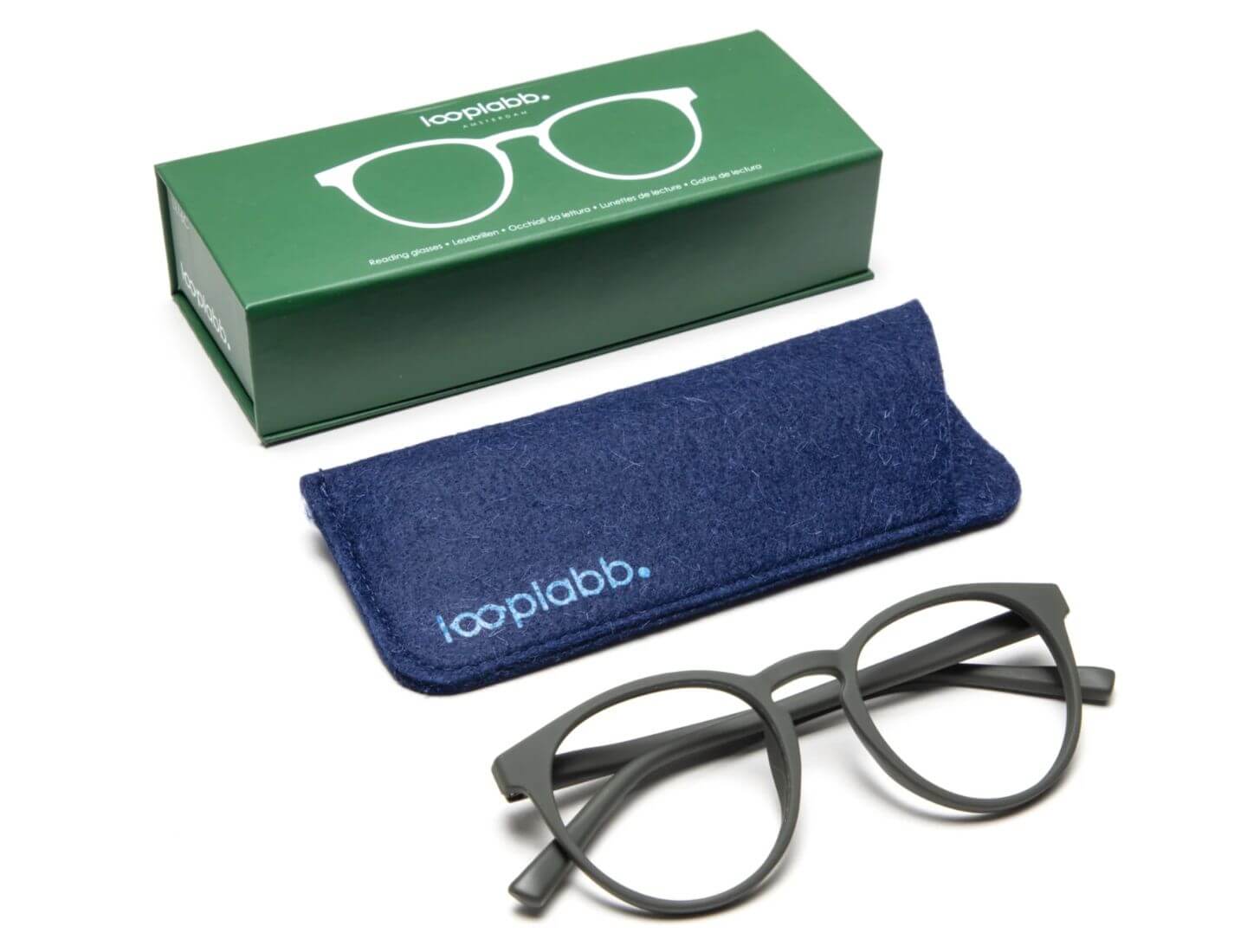 Lesebrille PAPILLON - Olive Green +1.0