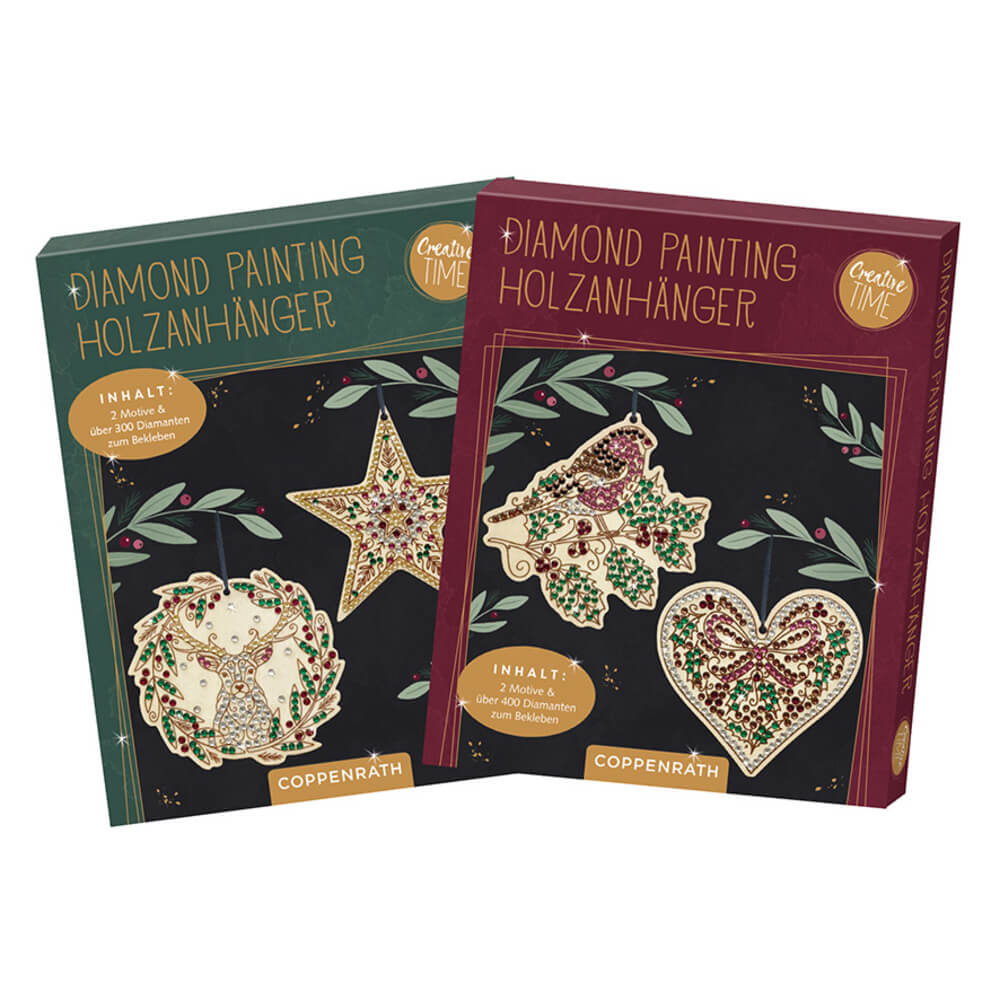 Diamond Painting Holzanhänger: Magic Winter (einzeln) Diamond Painting Holzanhänger: Magic Winter (einzeln)