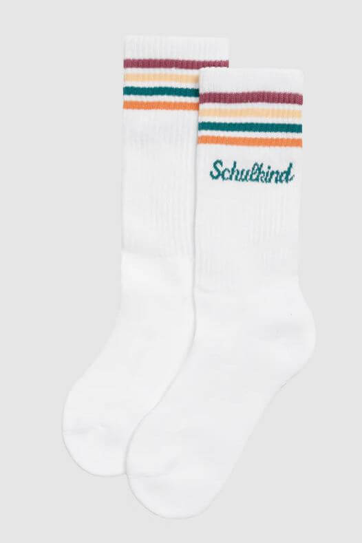 Socken - Schulkind | petrol/grün Größe 35-38