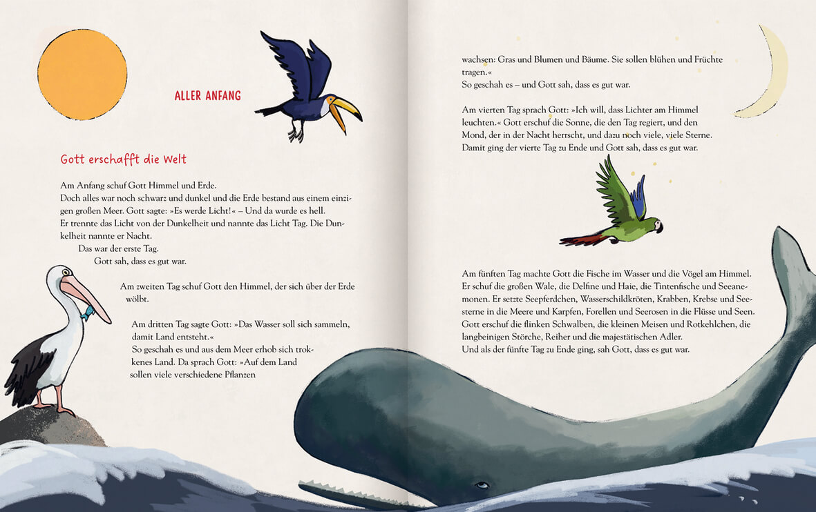Sabine Rahn, Henrike Wilson: Die Kinderbibel zum Vorlesen