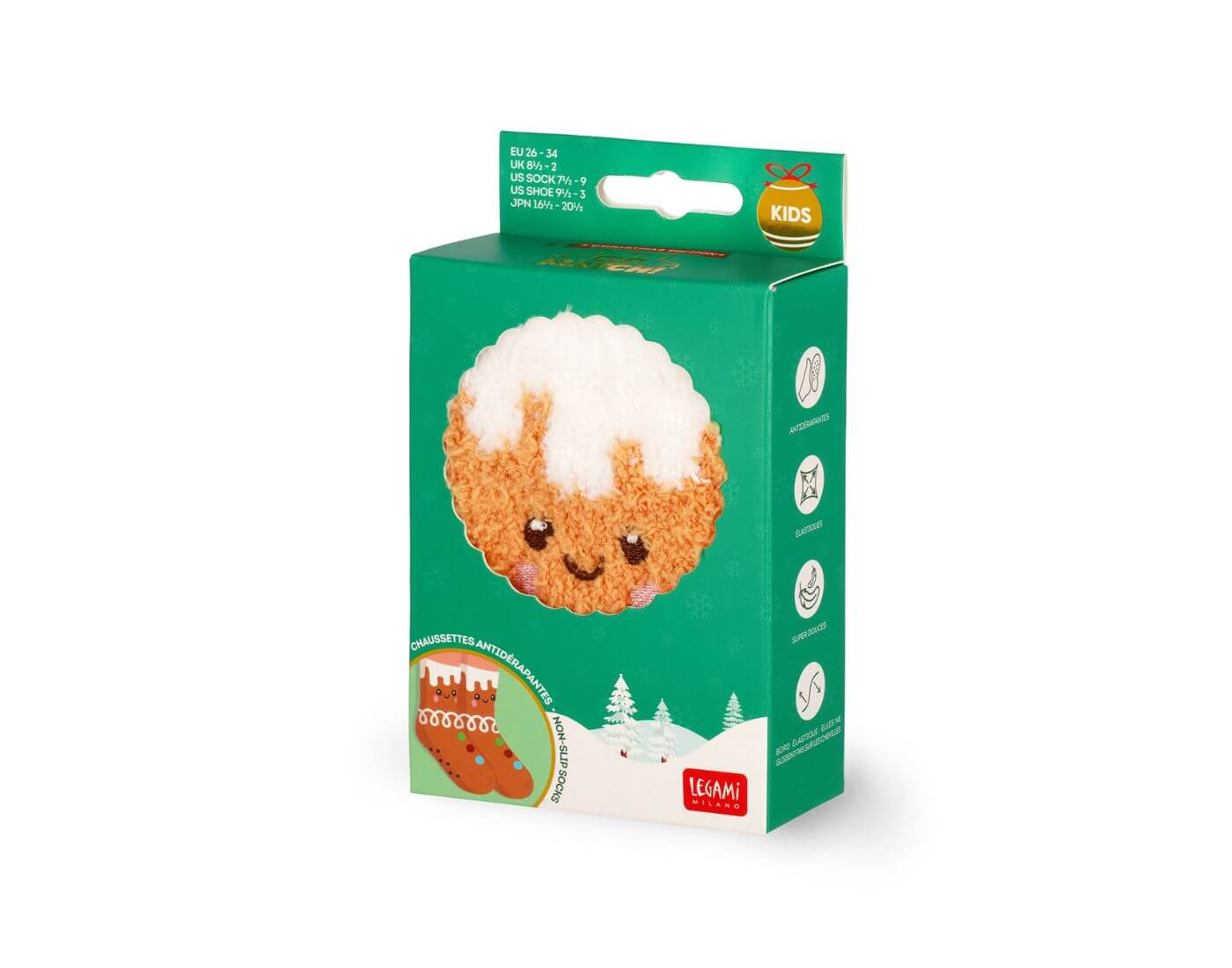 legami-antirutsch-lebkuchen-kids-3 Rutschfeste Socken - Lebkuchen - Größe 26-34