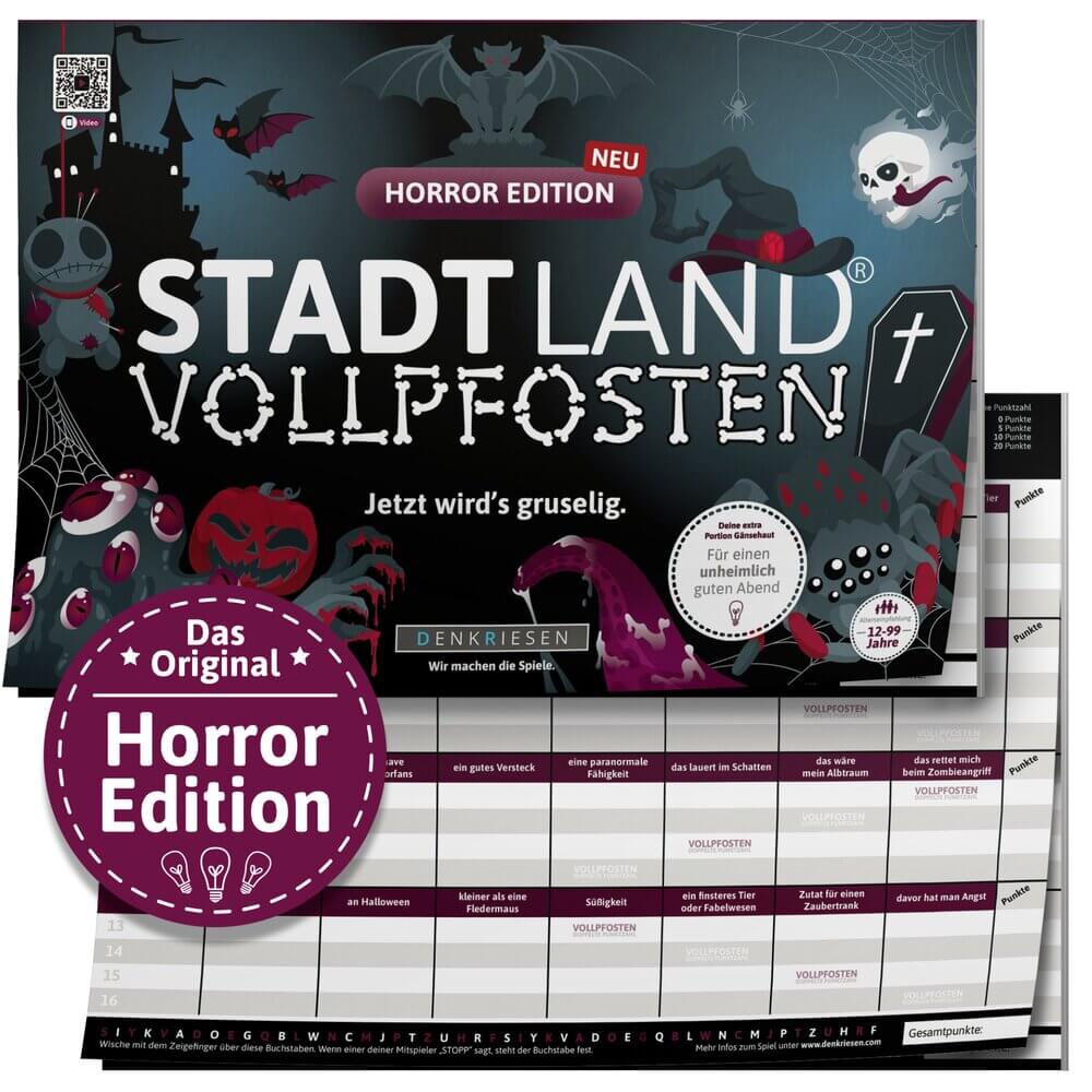 STADT LAND VOLLPFOSTEN® - HORROR EDITION - "Jetzt wird’s gruselig."