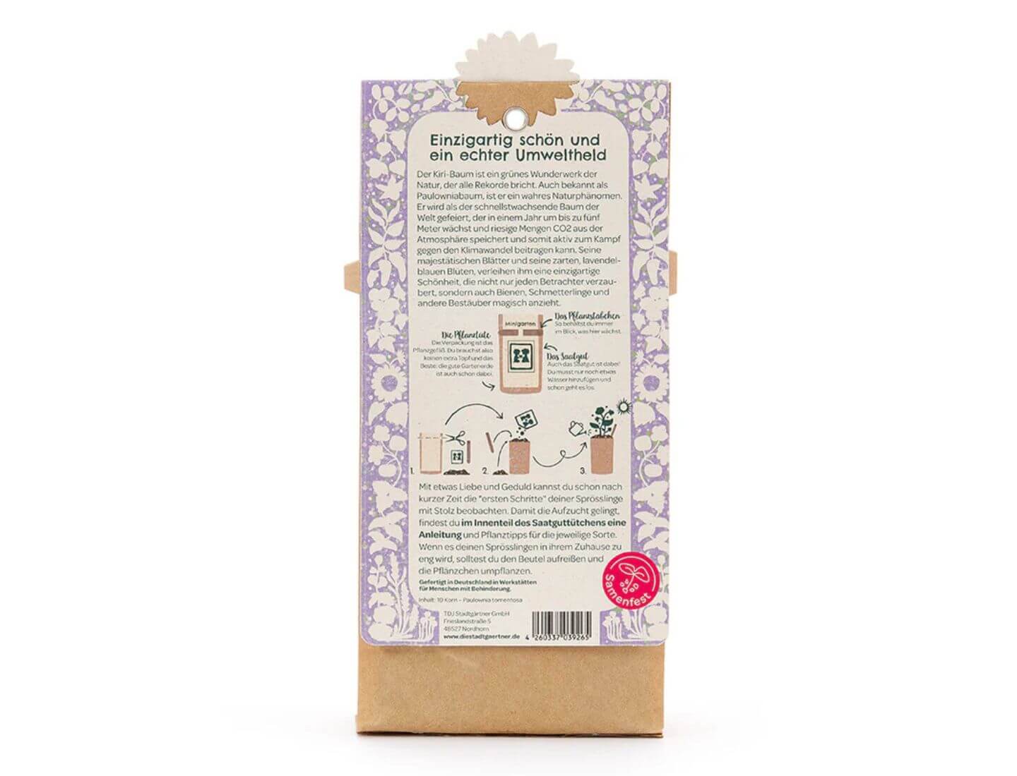 Minigarten - Klimabaum