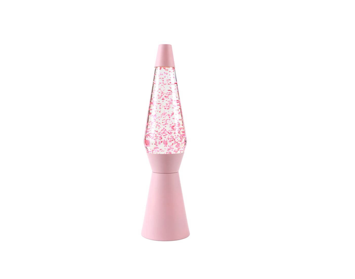 Lavalampe Glitzer Spaceship Pastellrosa