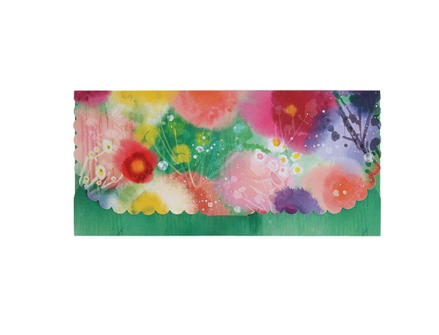 Geschenkumschlag Blütenwiese