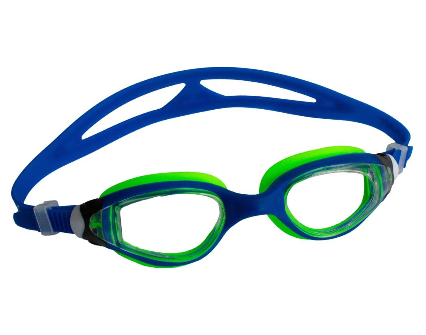 schildkroet-schwimmbrille-blau-2 Junior Schwimmbrille Capri 5+, Blau-Grün