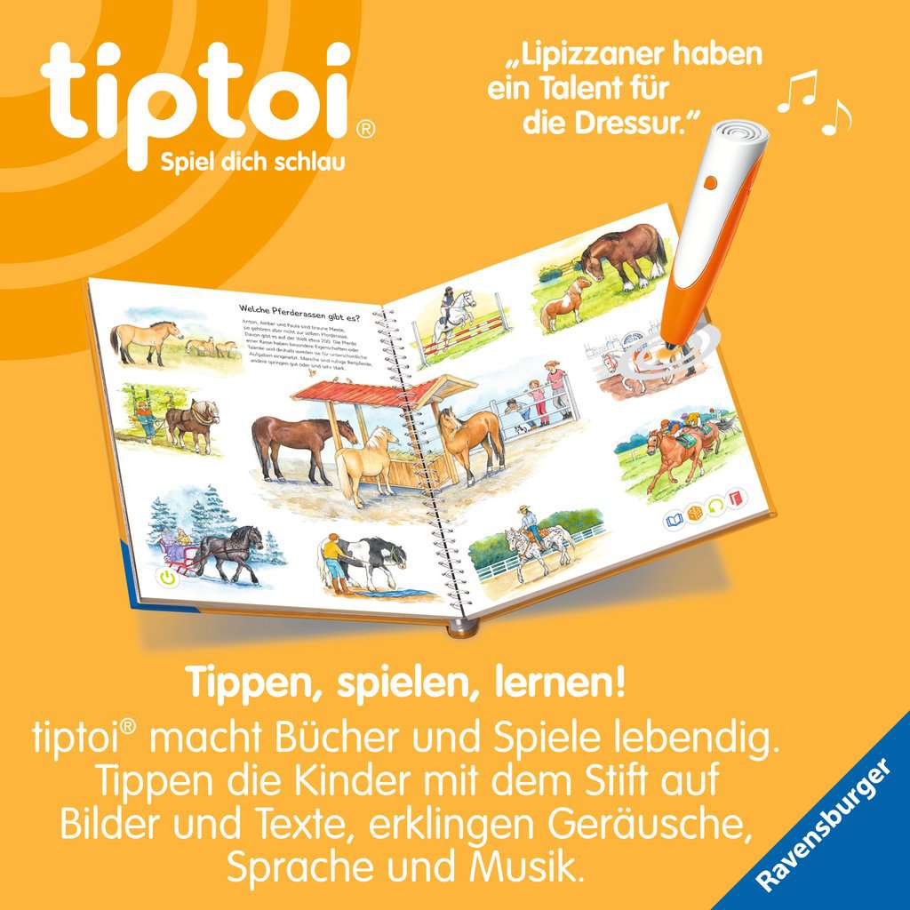 tiptoi® Wieso? Weshalb? Warum? Wir entdecken Pferde und Ponys