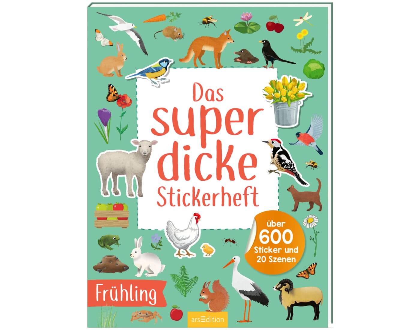 Das superdicke Stickerheft – Frühling Das superdicke Stickerheft – Frühling