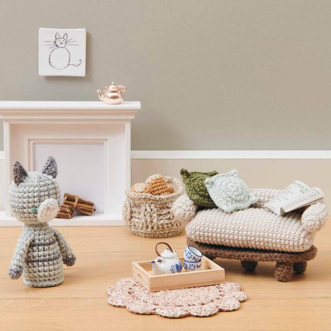 Miniatur Teekanne kupfer, 2,5x3x2,5cm -- Wichtel- und Puppenhaus