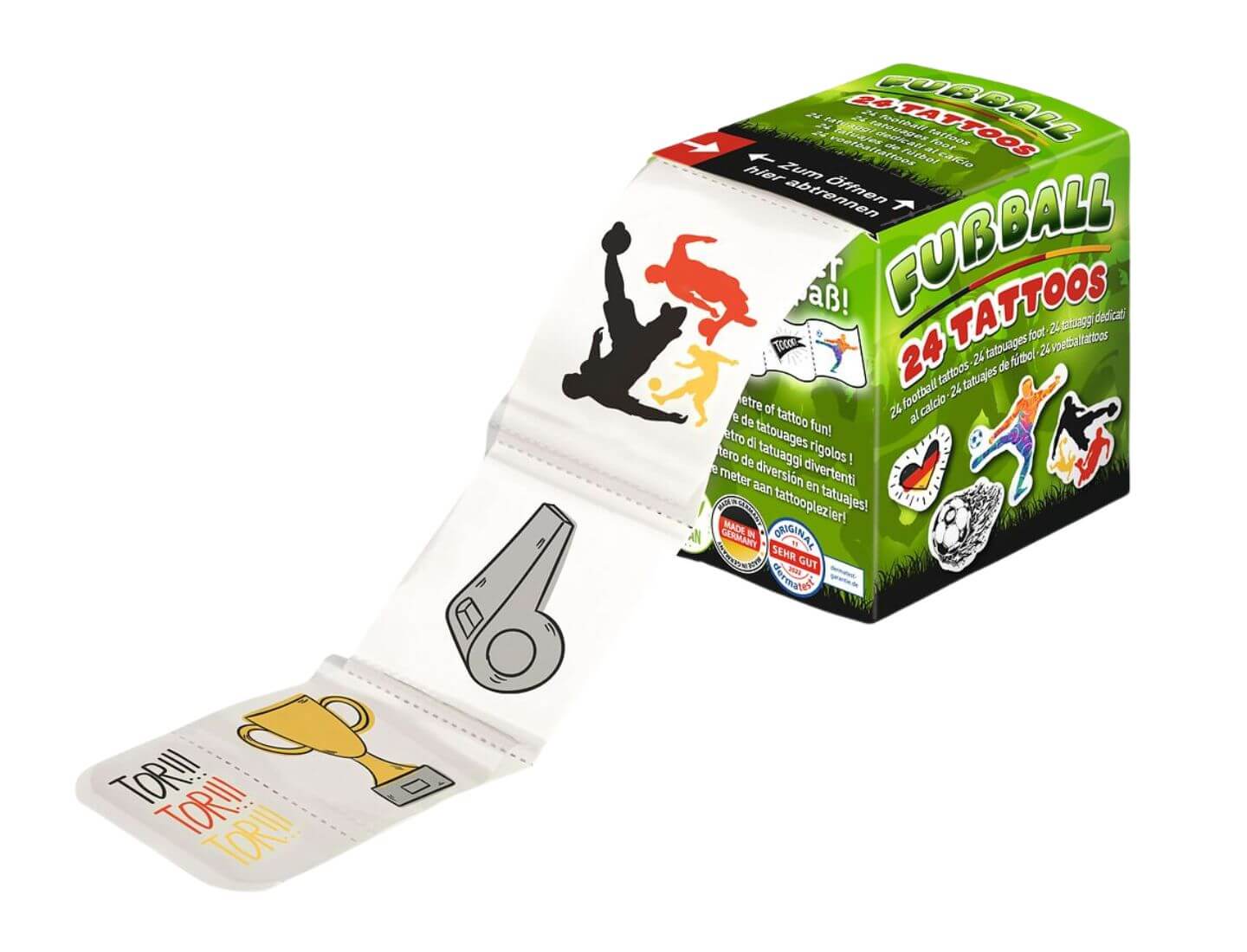 Fußball Tattoos von der Rolle