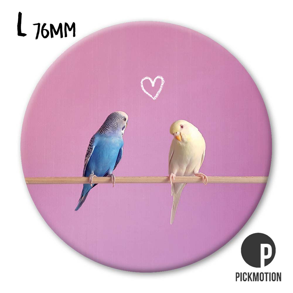 Magnet L Wellensittiche