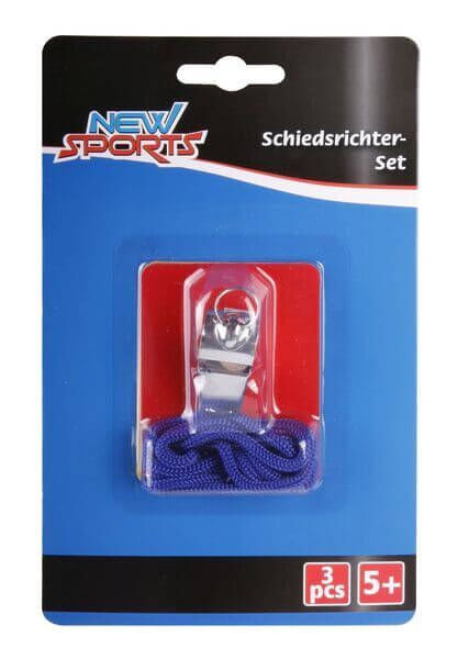 New Sports Schiedsrichter-Set, 3-teilig