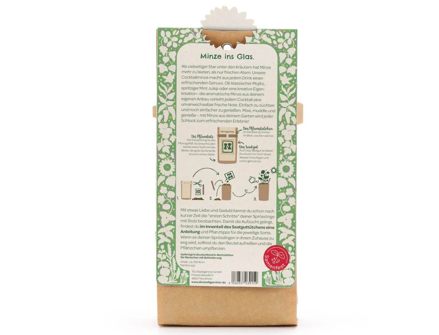 Minigarten - Cocktail Minze