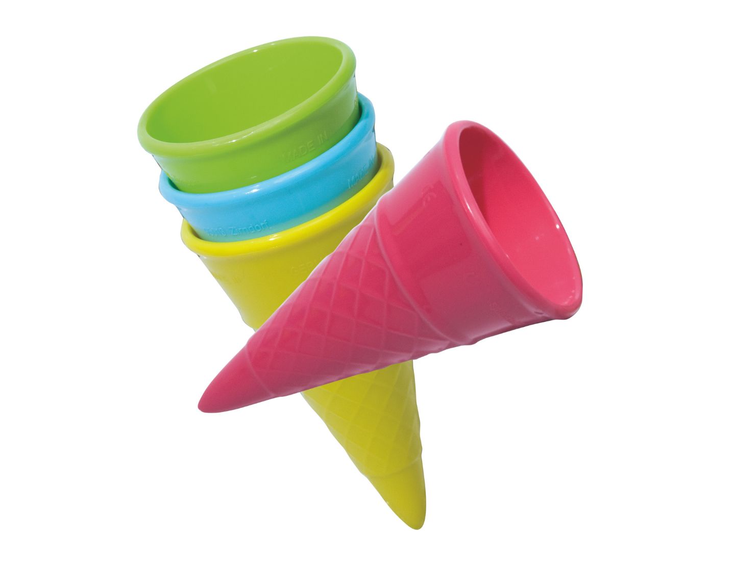 Eistüte fashion (einzeln) versch. Größen und Farben