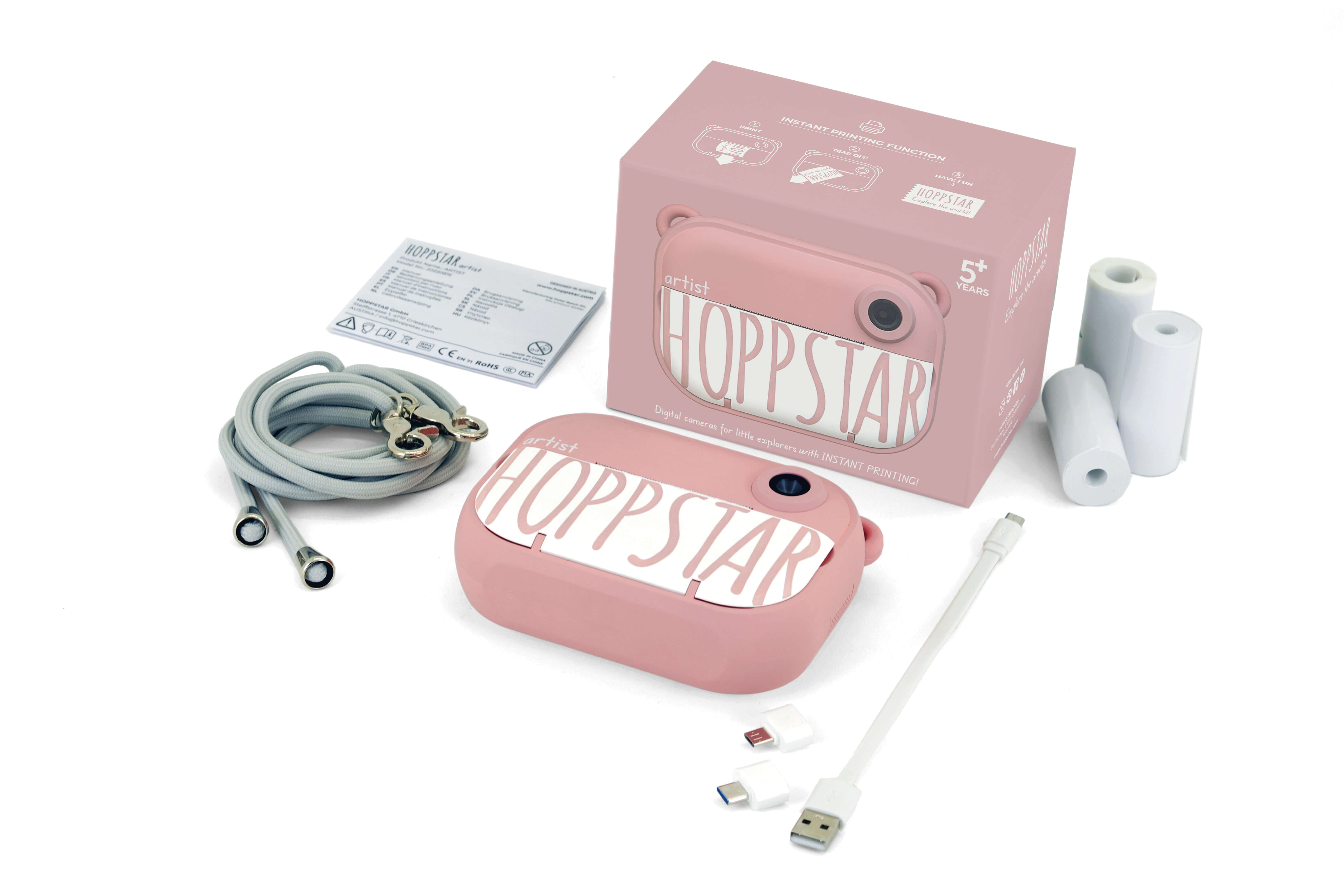 artist_boxset_blush-1 HOPPSTAR Kamera Artist - blush - Digitalkamera (ausgezeichnet mit dem ToyAward 2024)