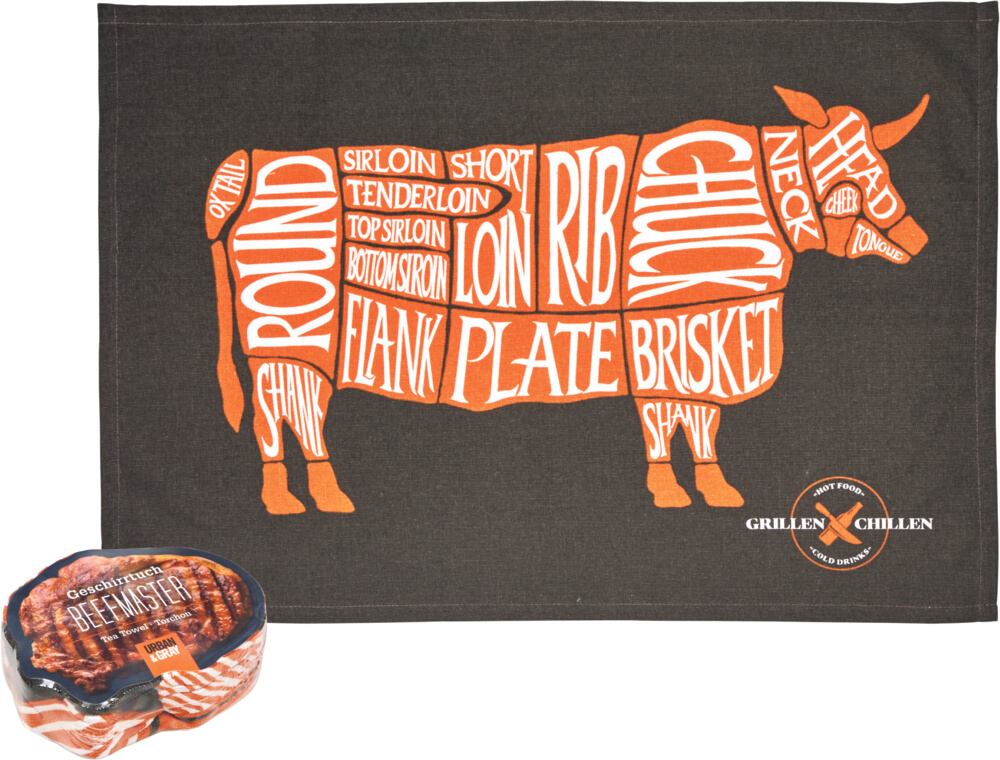 Geschirrtuch BEEFMASTER - Urban&Gray