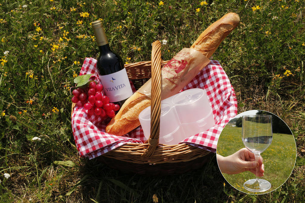 Weingläser to go – 2er-Set mit Transportverpackung Weingläser to go – 2er-Set mit Transportverpackung