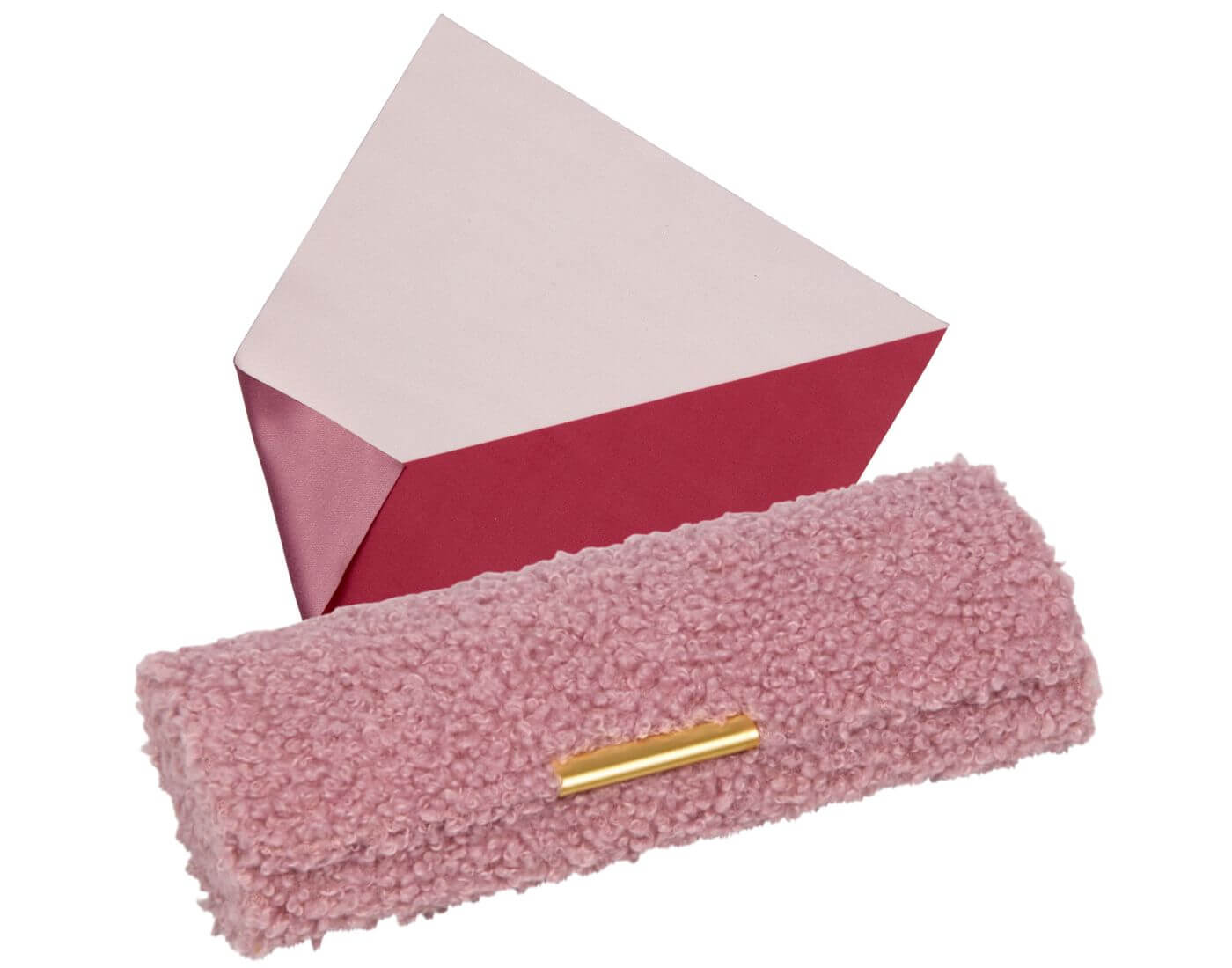 Brillenetui mit Putztuch - Teddy