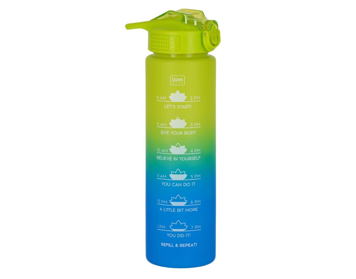 legami-flasche-energy-3 Motivierende Trinkflasche - Love Yourself - Energy Boost