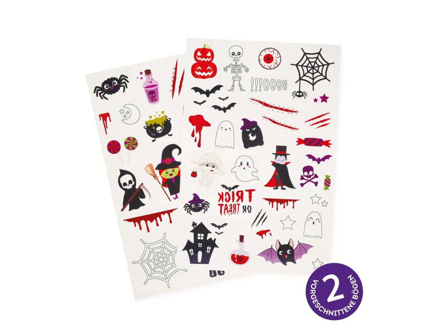 Abziehtattoos - Halloween - Tattoos Abziehtattoos - Halloween - Tattoos