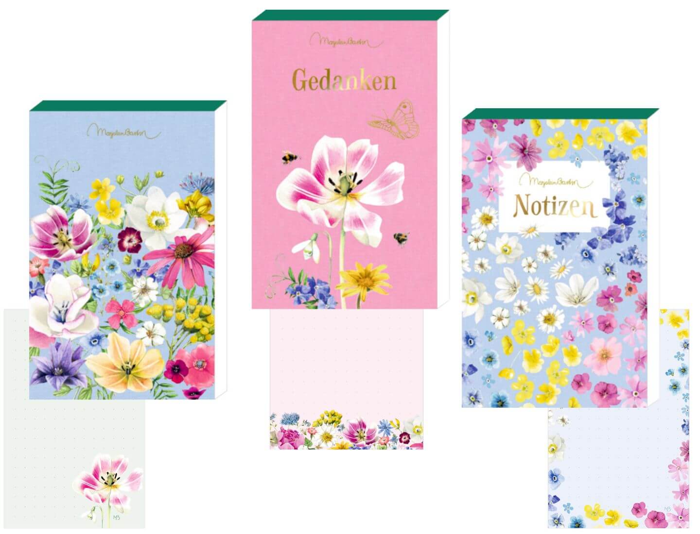 Notizblöckchen: GartenLiebe - M. Bastin (einzeln)