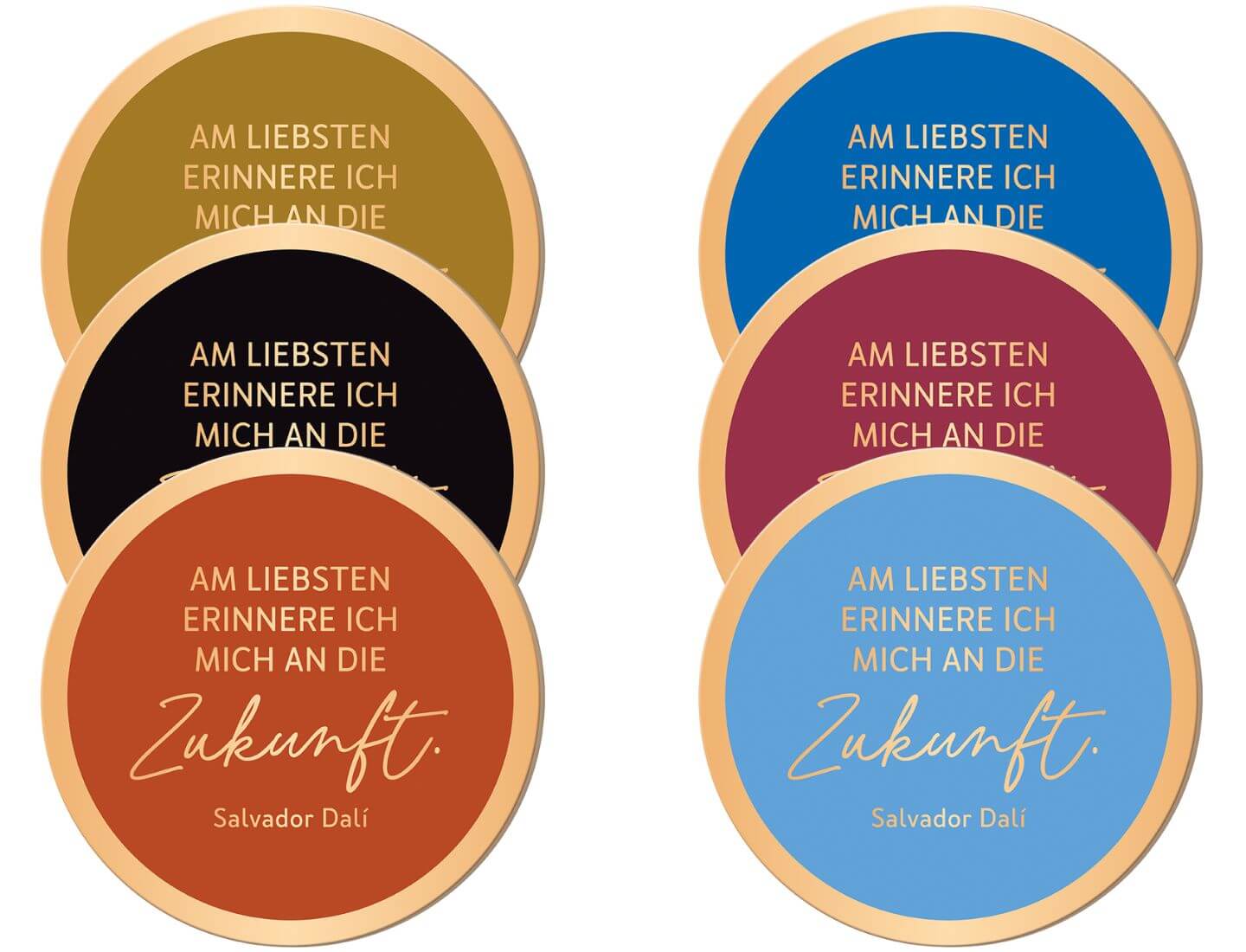 Korkuntersetzer-Set Salvador Dalí