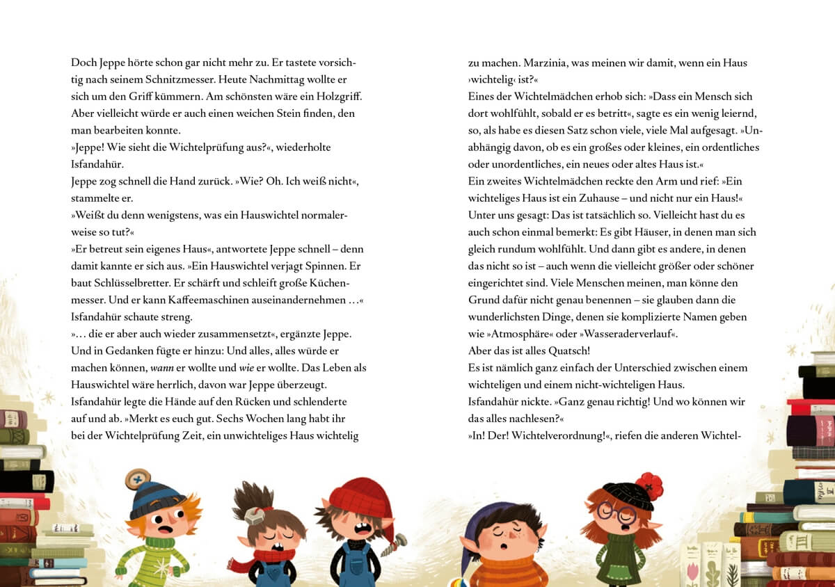 Eva Dax, Sabine Dully: Jeppe & Oswald 1. Ein Wichtel zieht ein