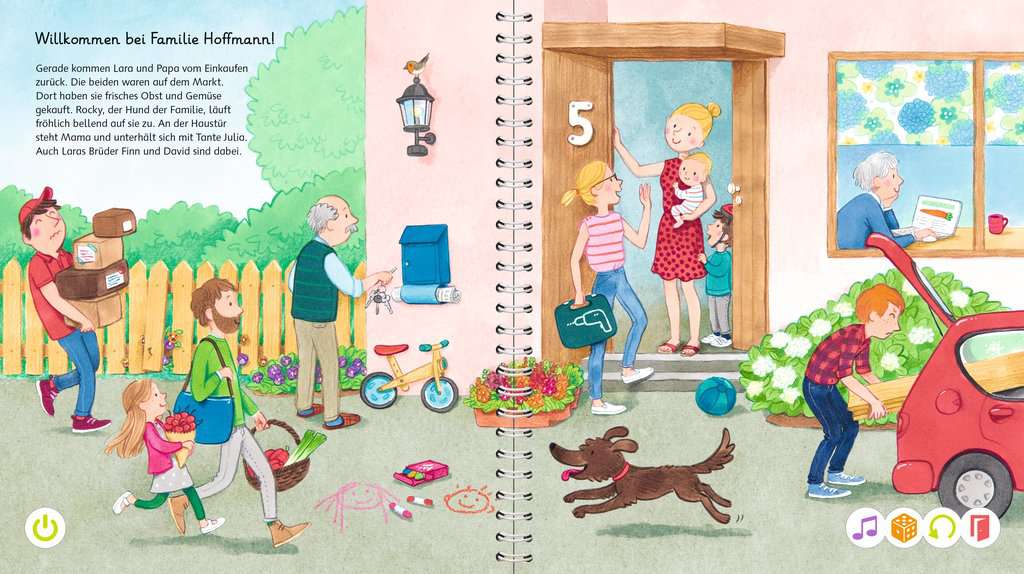 tiptoi® Mein Wörter-Bilderbuch Unser Zuhause
