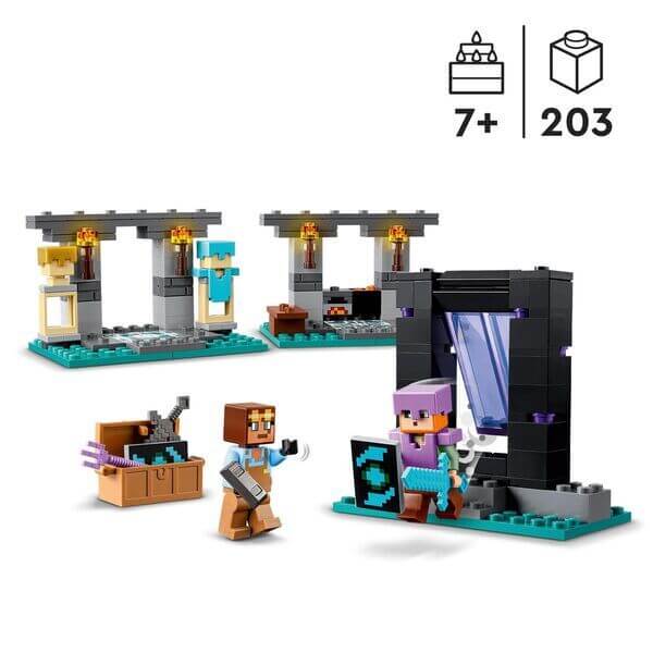 LEGO® Minecraft 21252 Die Waffenkammer