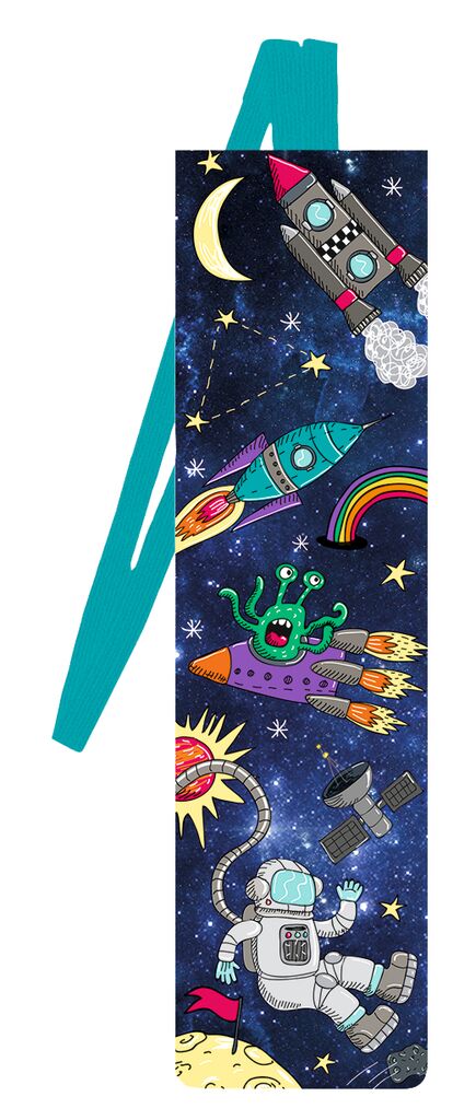 26190 Lesezeichen mit Band Space
