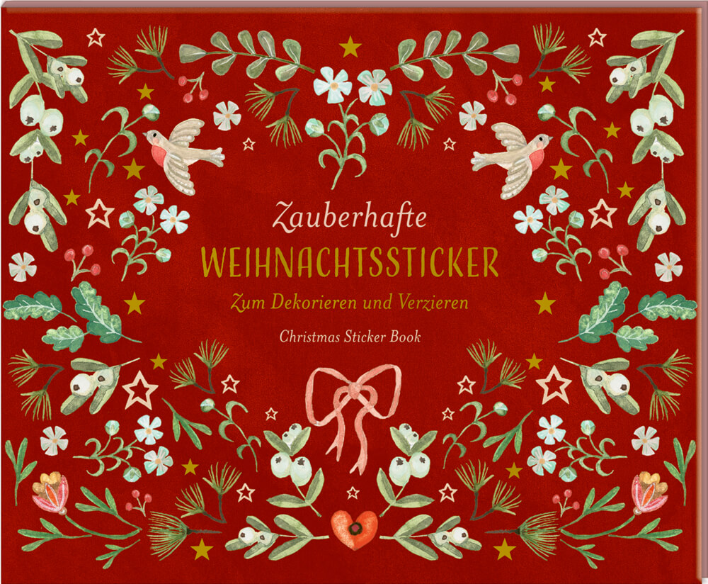 Stickerbuch: Zauberhafte Weihnachtssticker (Festliche Weihnachten)