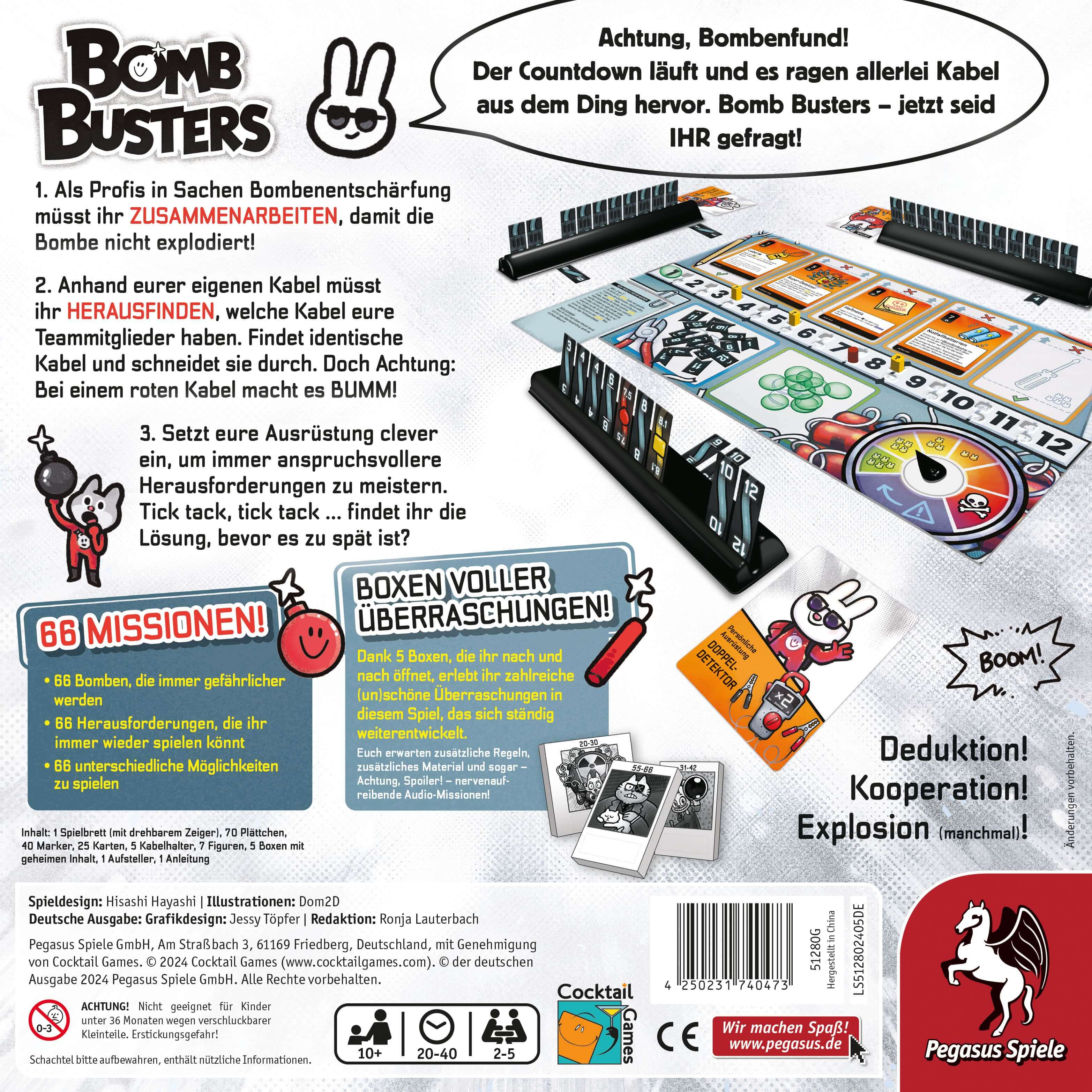 Bomb Busters (Nominiert zum Spiel des Jahres 2025)