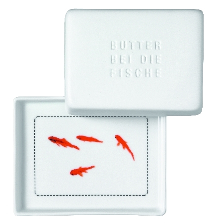 DINING BUTTERDOSE - BUTTER BEI DIE FISCHE