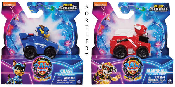 Paw Patrol Movie II Pup Squad Racers Fix6 eínzeln