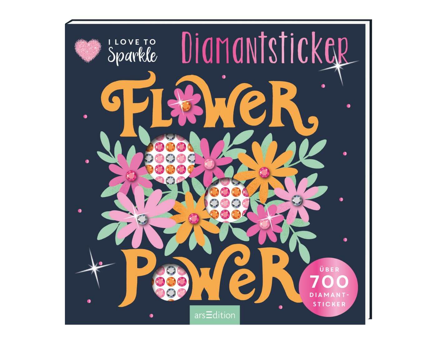 I Love to Sparkle – Flower-Power